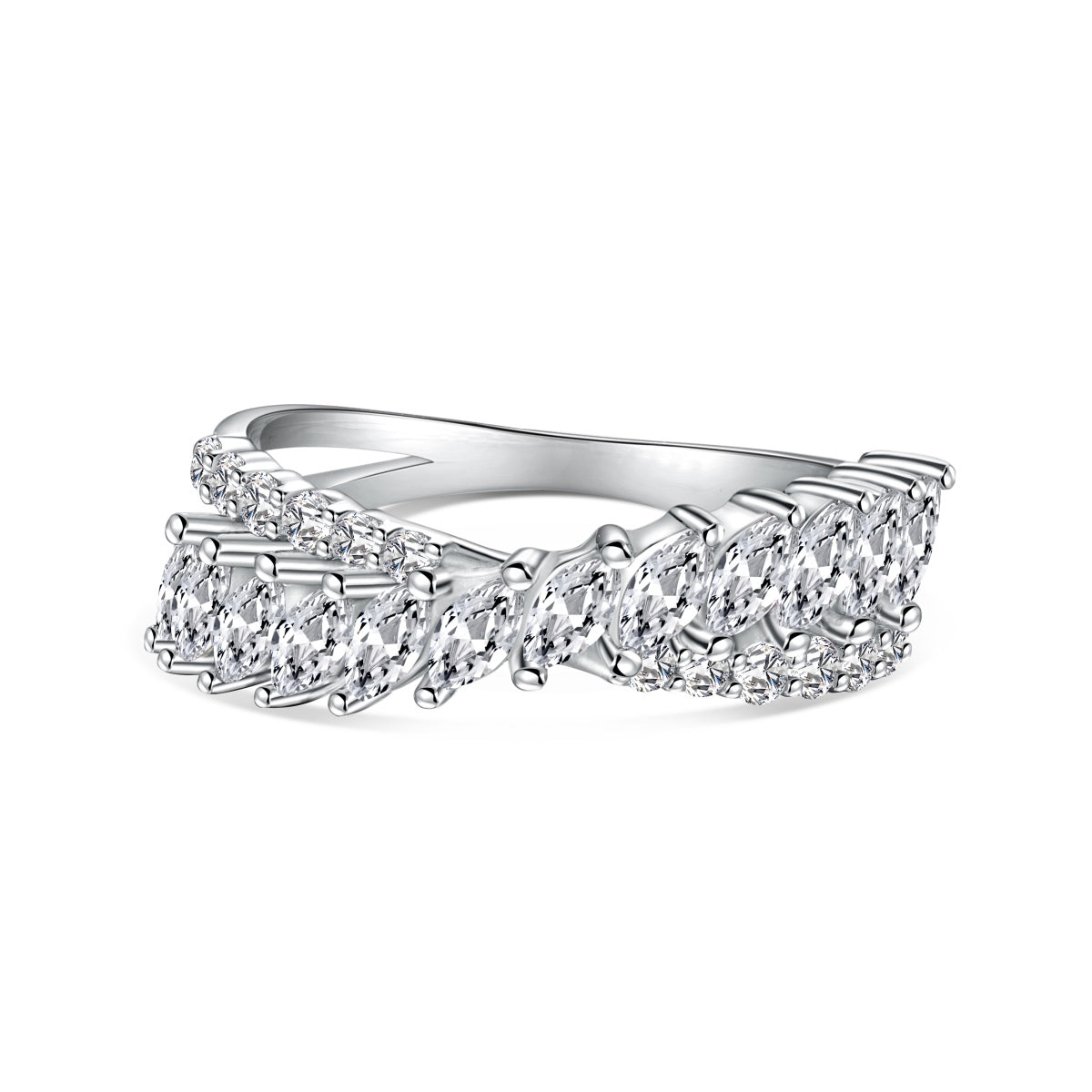 [ECHO ]Unique Colorful Marquise Cut Daily Ring