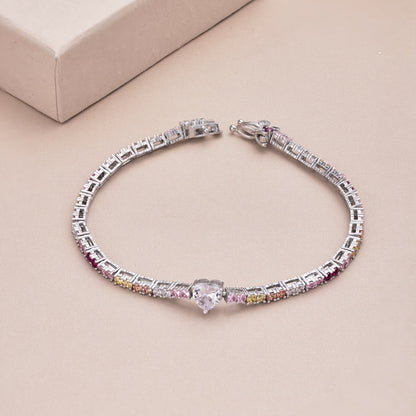 [ECHO ]Delicate Romantic Heart Shape Lover Bracelet