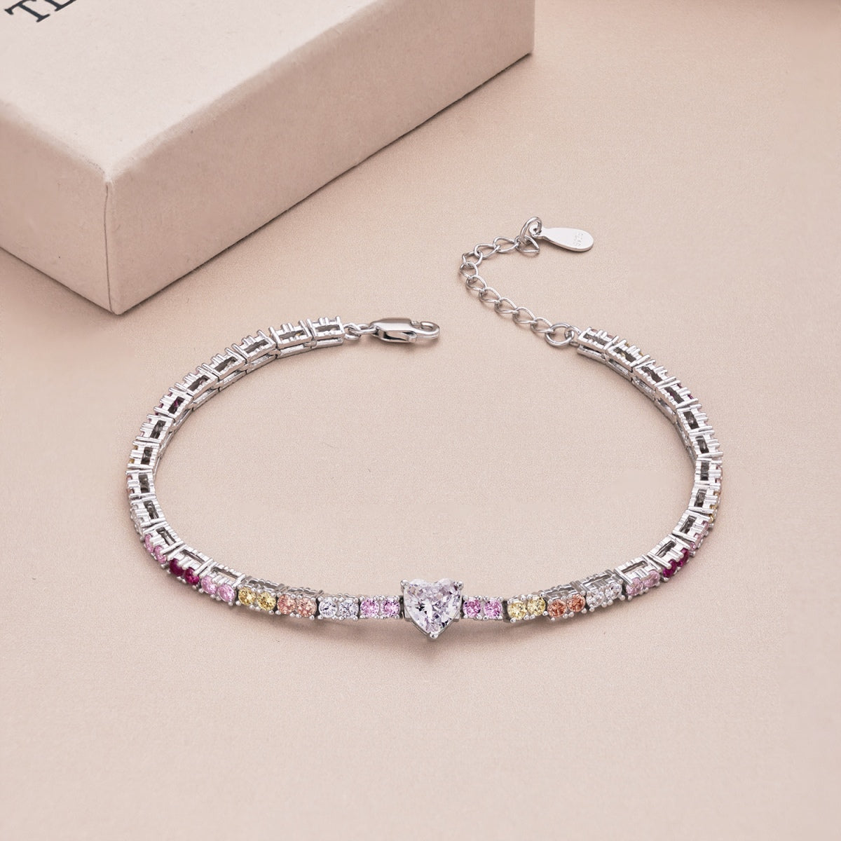 [ECHO ]Delicate Romantic Heart Shape Lover Bracelet