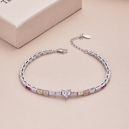 [ECHO ]Delicate Romantic Heart Shape Lover Bracelet
