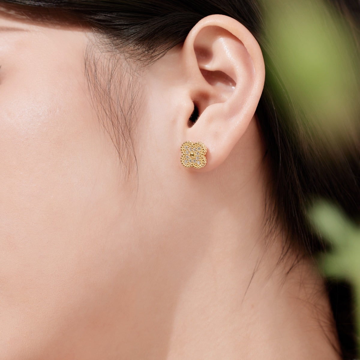 [ECHO ]Four Leaf Clover Fashion Earrings
