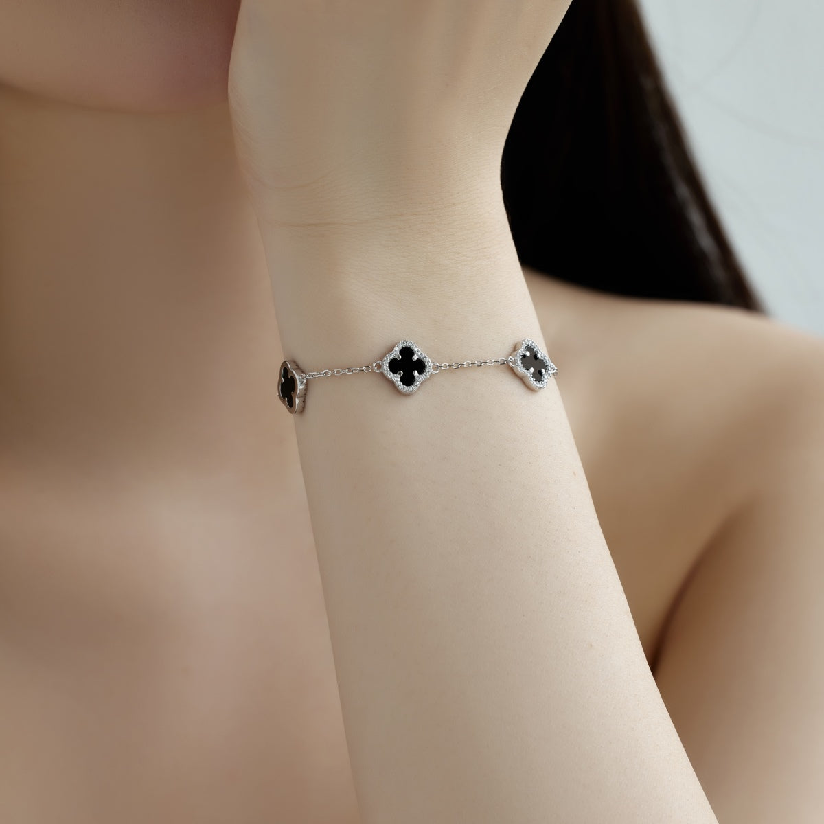 [ECHO ]Four-Leaf Clover Exquisite Bracelet