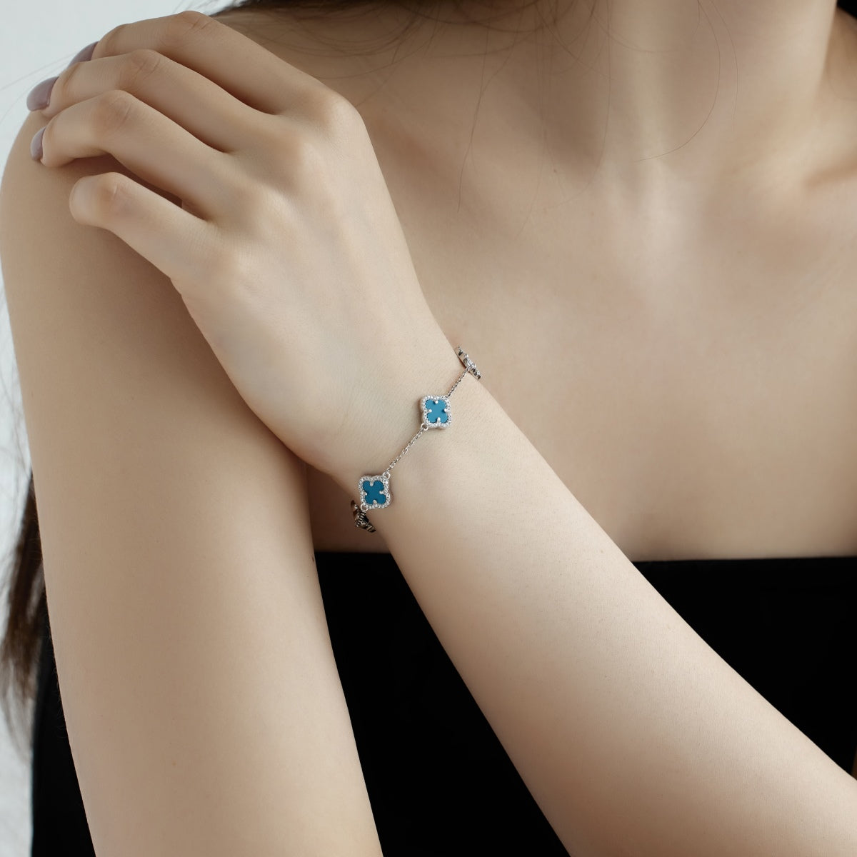 [ECHO ]Four-Leaf Clover Exquisite Bracelet