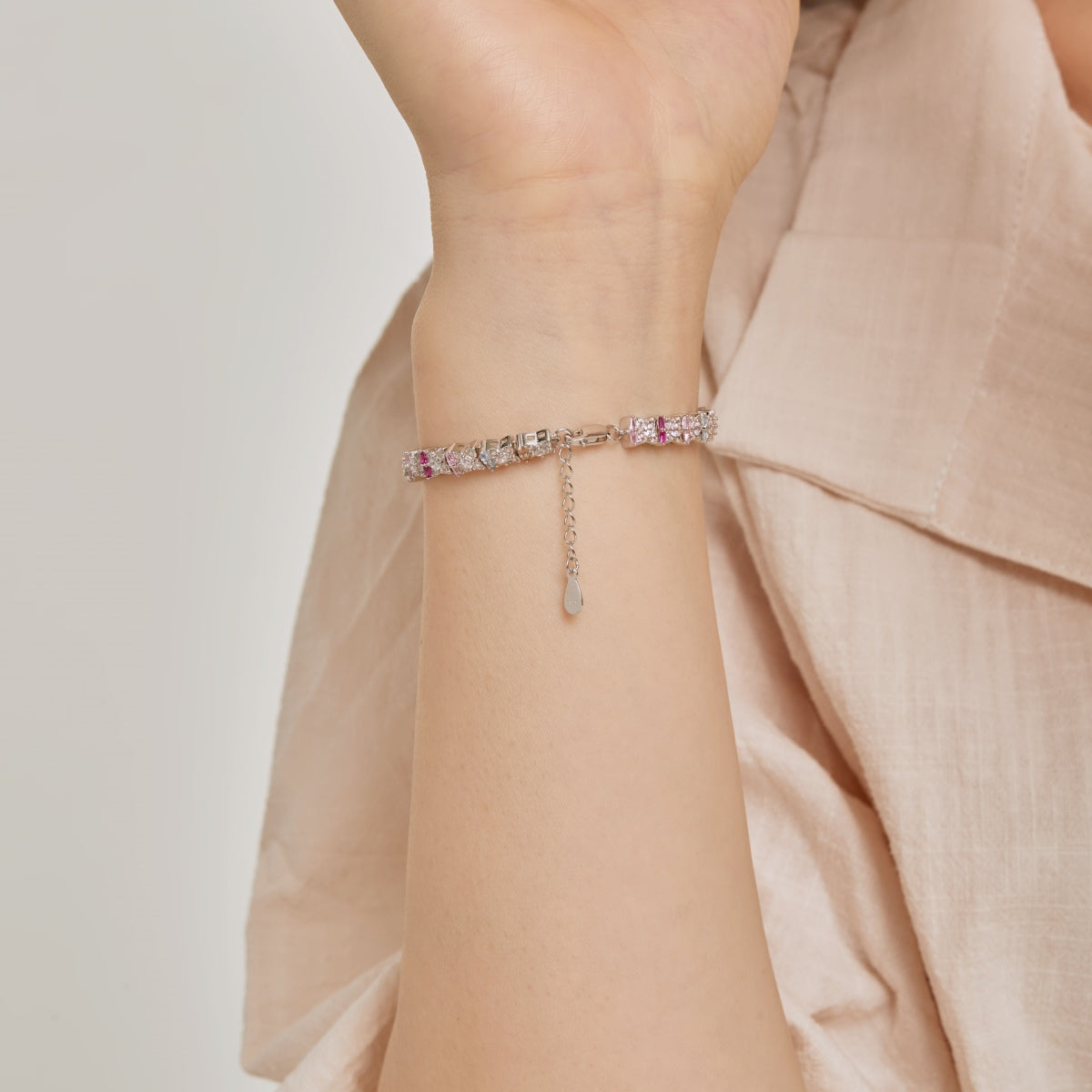 [ECHO ]Unique Colorful Flower Shape Daily Bracelet