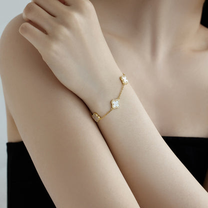 [ECHO ]Four-Leaf Clover Exquisite Bracelet