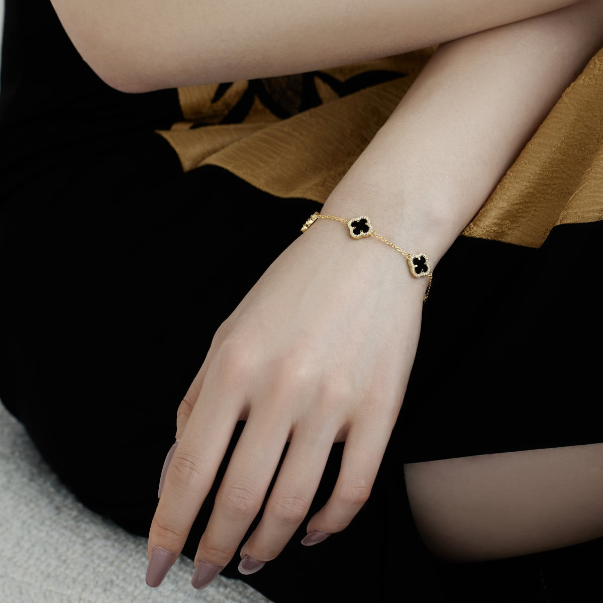 [ECHO ]Four-Leaf Clover Exquisite Bracelet