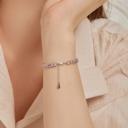 [ECHO ]Delicate Colorful Multi Cut Daily Bracelet