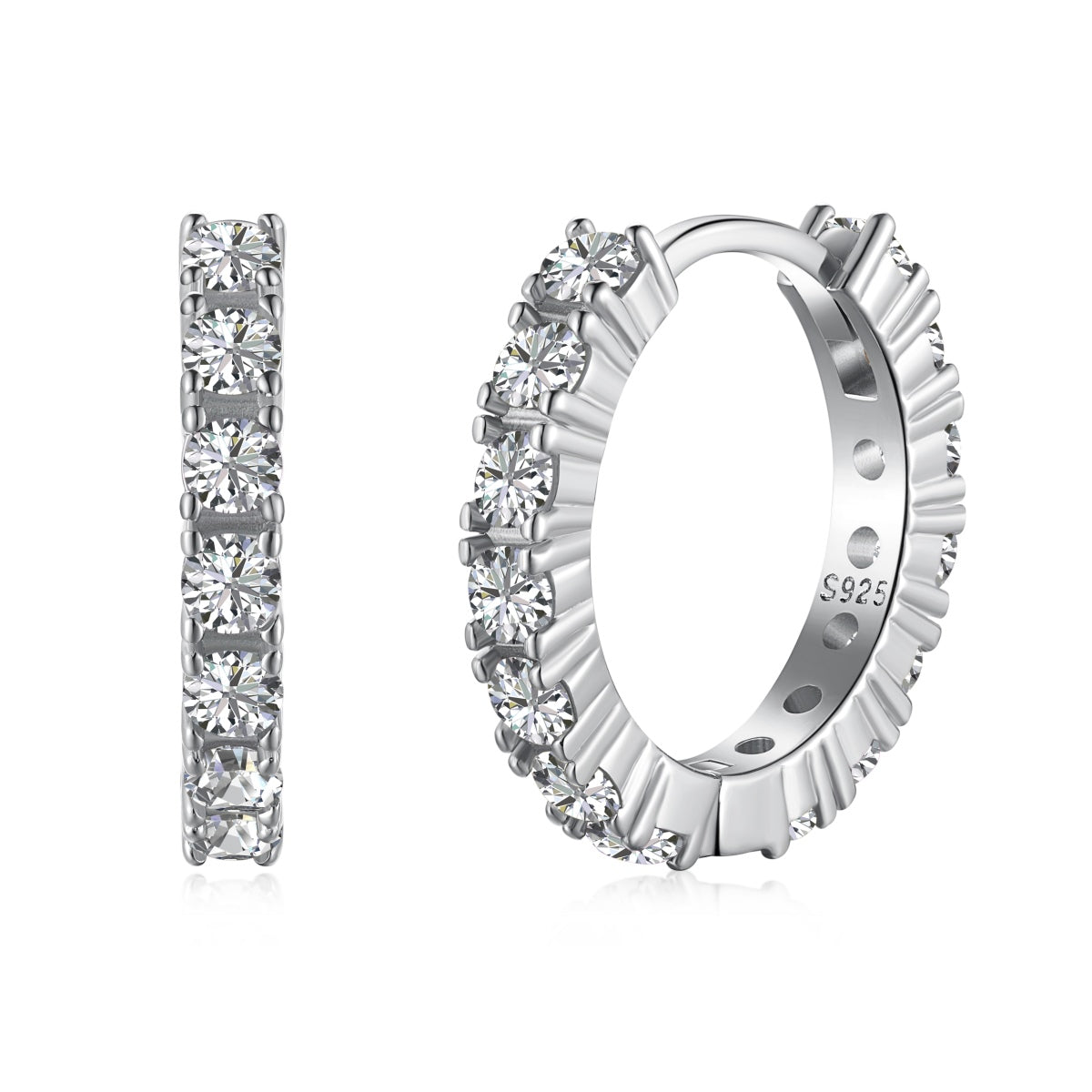 [ECHO ]Radiant Colorful Round Cut Earrings