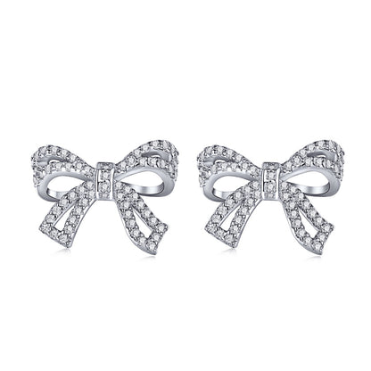 [ECHO ]Dainty Bow Shape Earrings