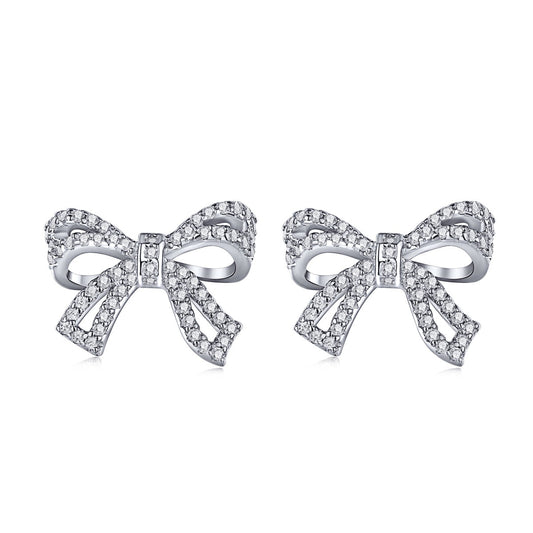 [ECHO ]Dainty Bow Shape Earrings