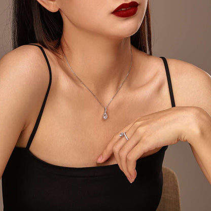 [ECHO ]Delicate Water Drop Shape Fashion Necklace
