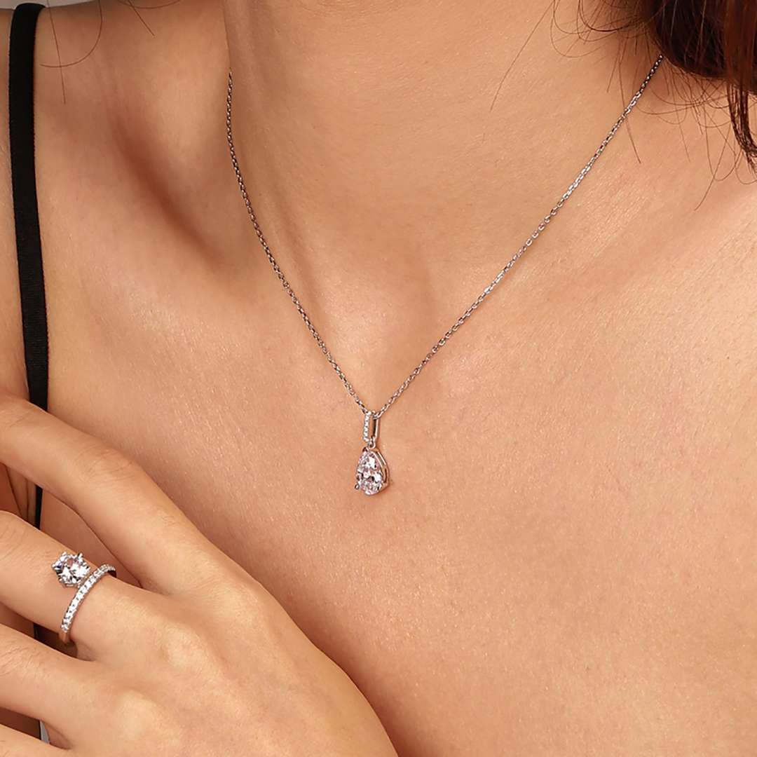 [ECHO ]Delicate Water Drop Shape Fashion Necklace