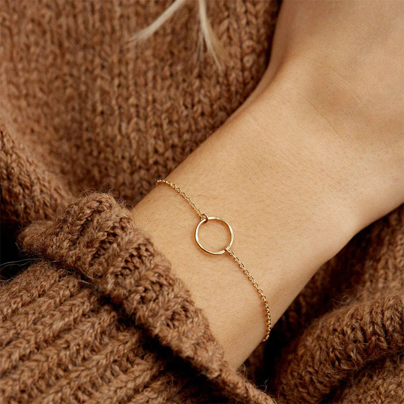 [Echo Fine]Dalia Gold Hoop Bracelet