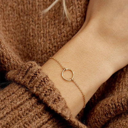 [Echo Fine]Dalia Gold Hoop Bracelet