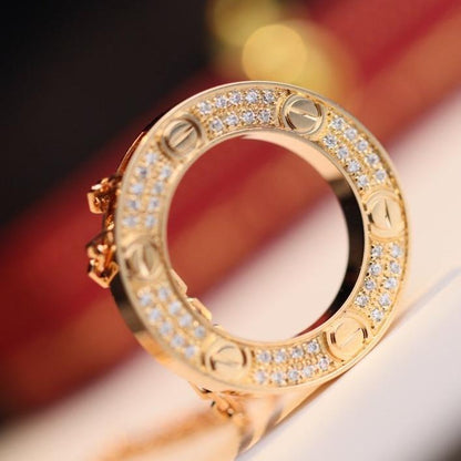 [ECHO ]LOVE NECKLACE ADJUSTABLE ROSE GOLD