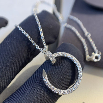 [ECHO ]JUSTE NECKLACE SILVER DIAMONDS