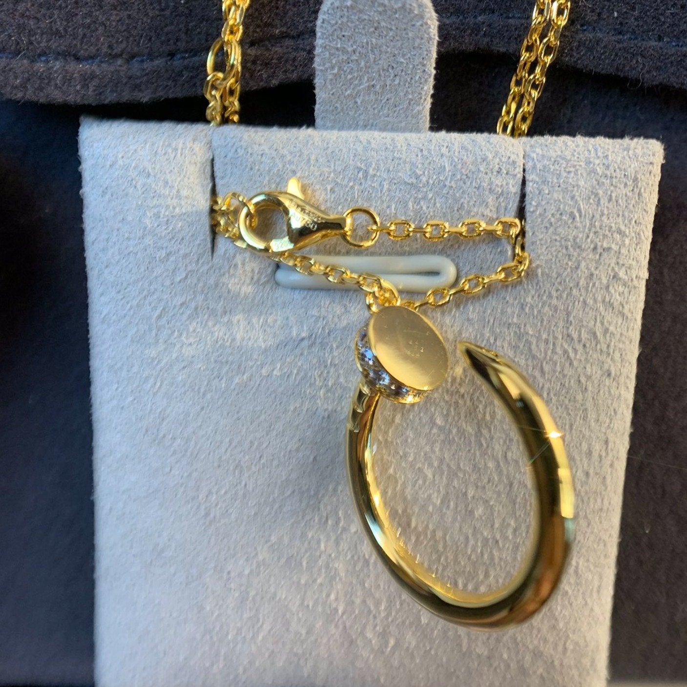 [ECHO ]JUSTE NECKLACE GOLD DIAMONDS