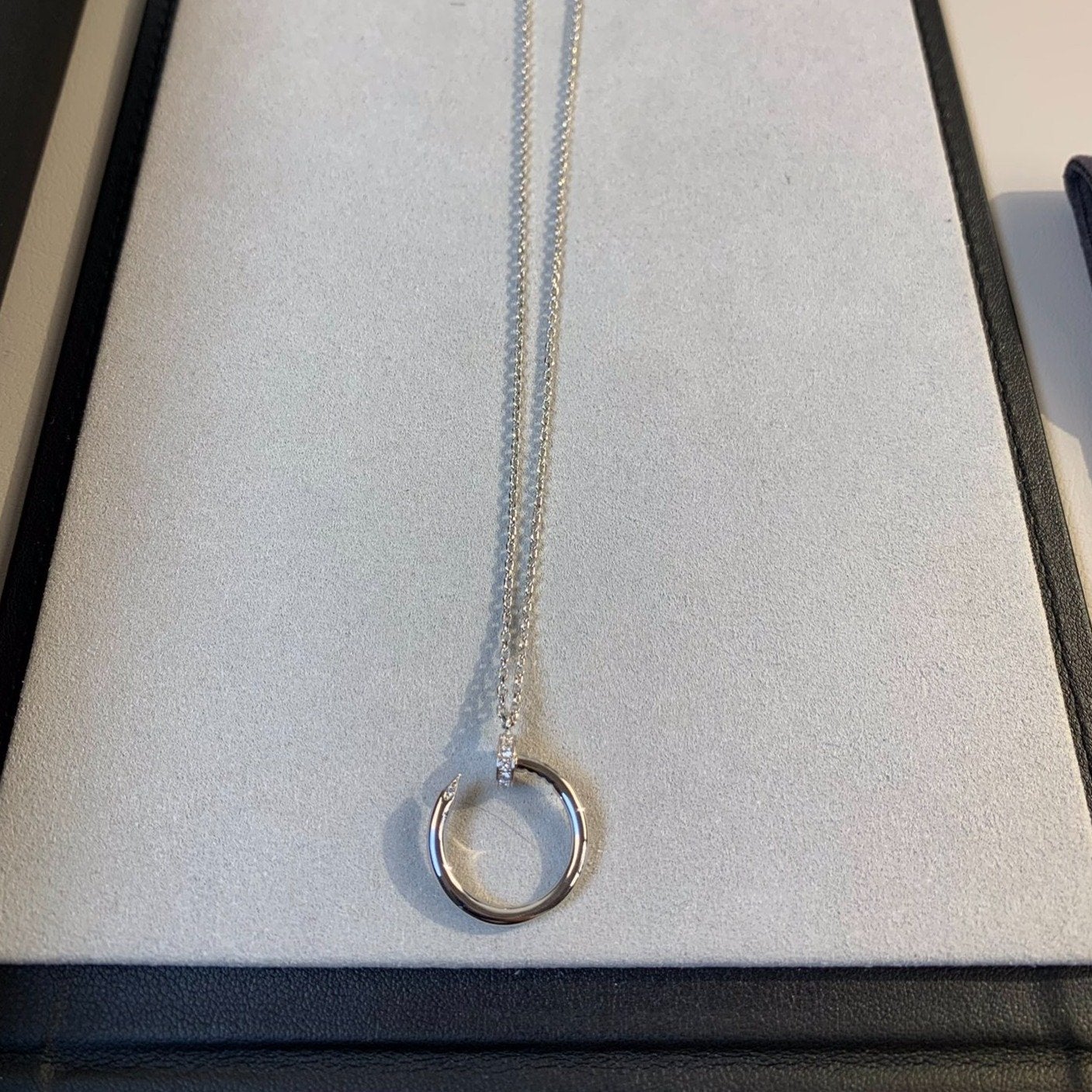 [ECHO ]JUSTE NECKLACE SILVER