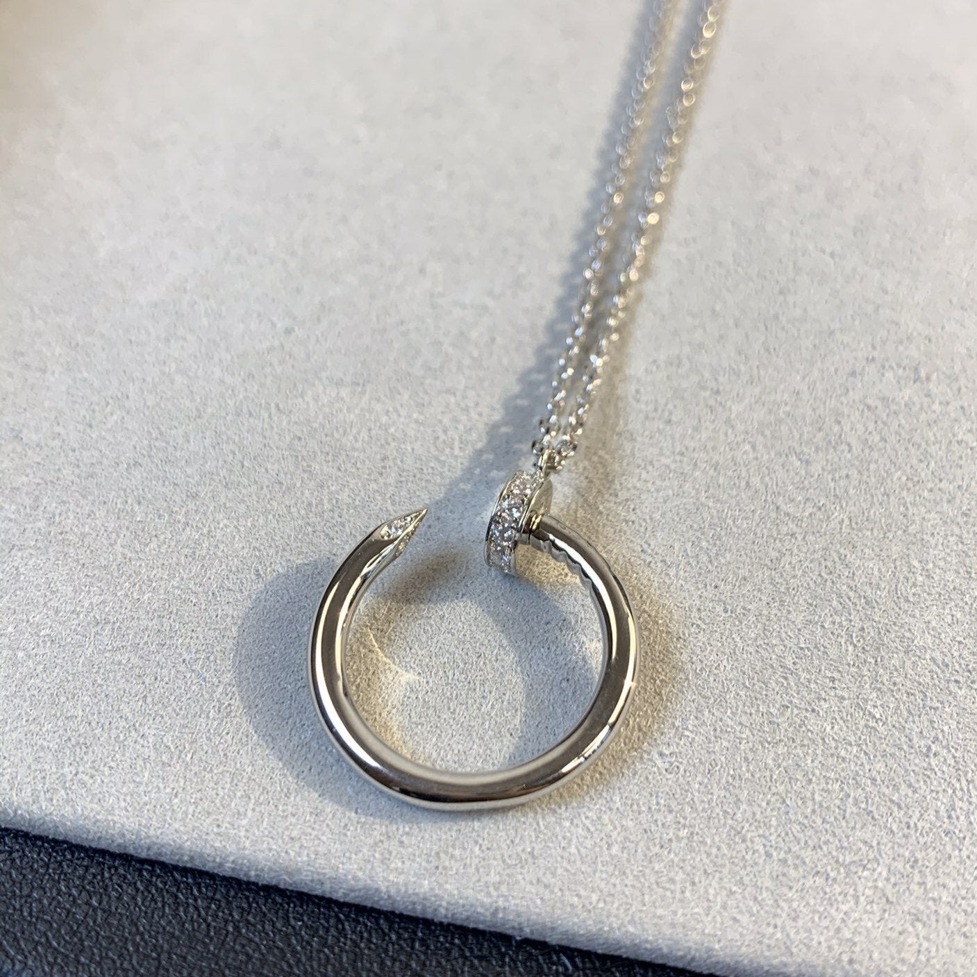 [ECHO ]JUSTE NECKLACE SILVER