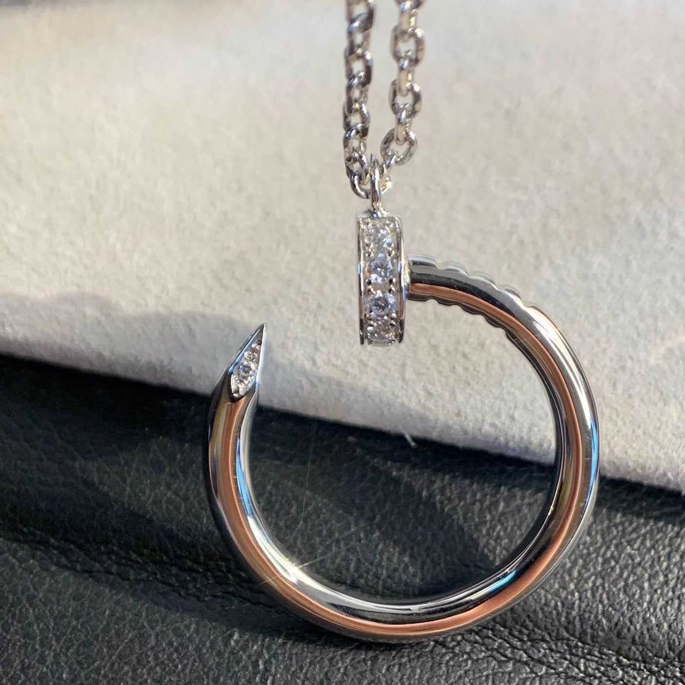 [ECHO ]JUSTE NECKLACE SILVER