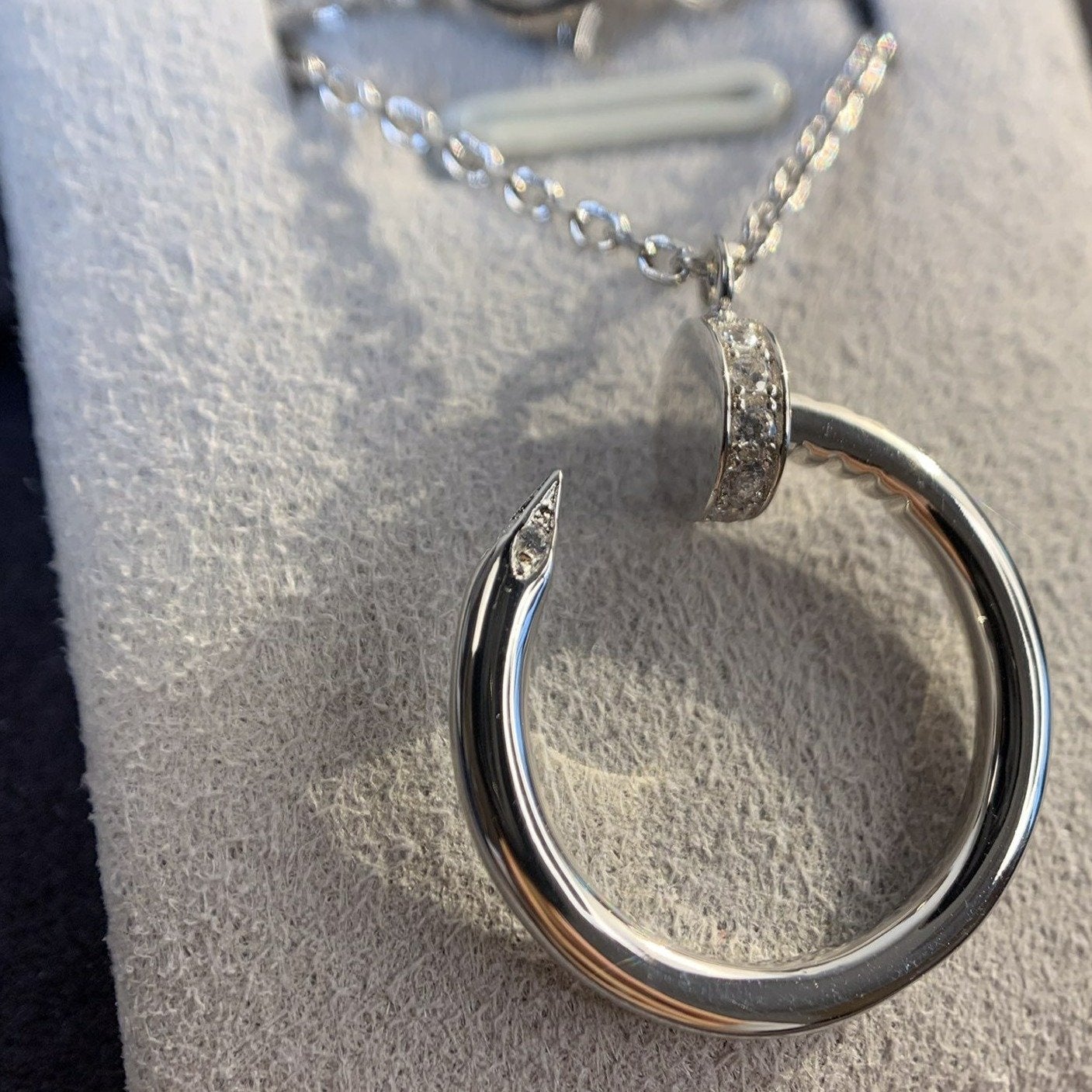 [ECHO ]JUSTE NECKLACE SILVER