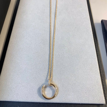 [ECHO ]JUSTE NECKLACE PINK GOLD