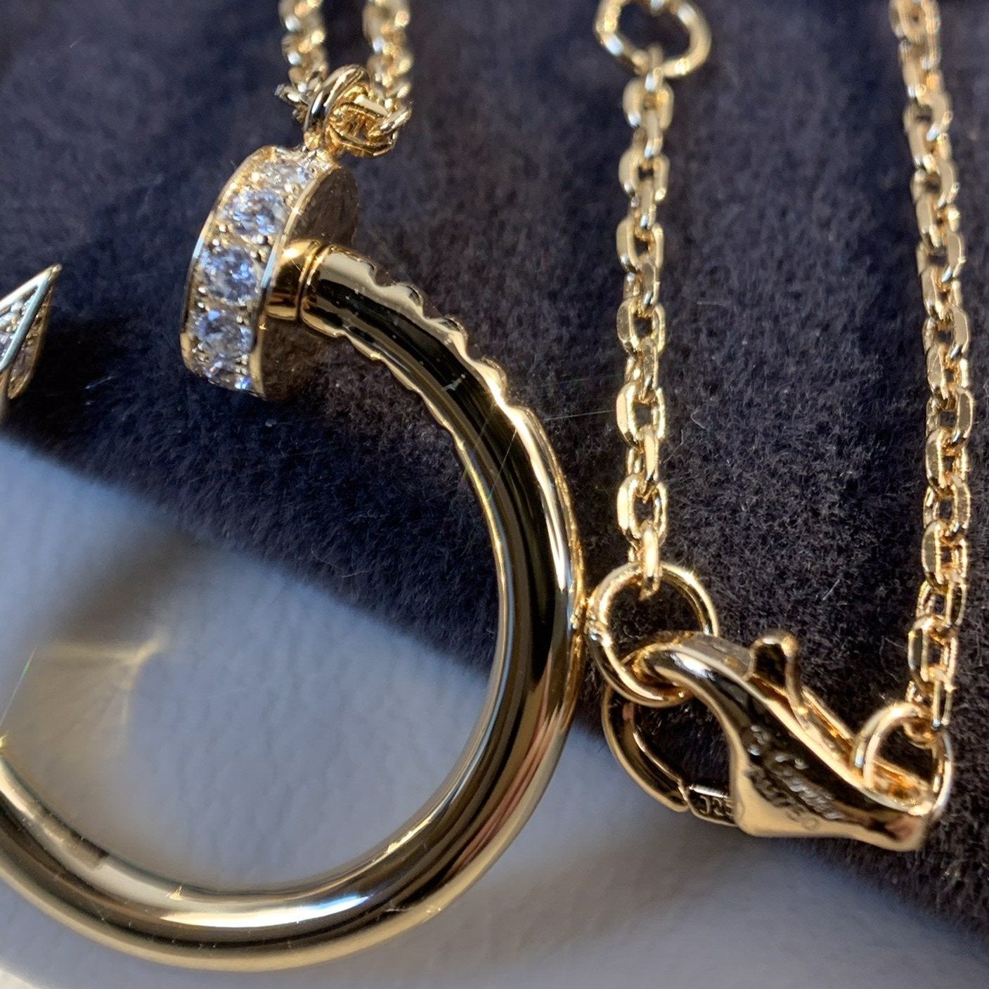 [ECHO ]JUSTE NECKLACE PINK GOLD