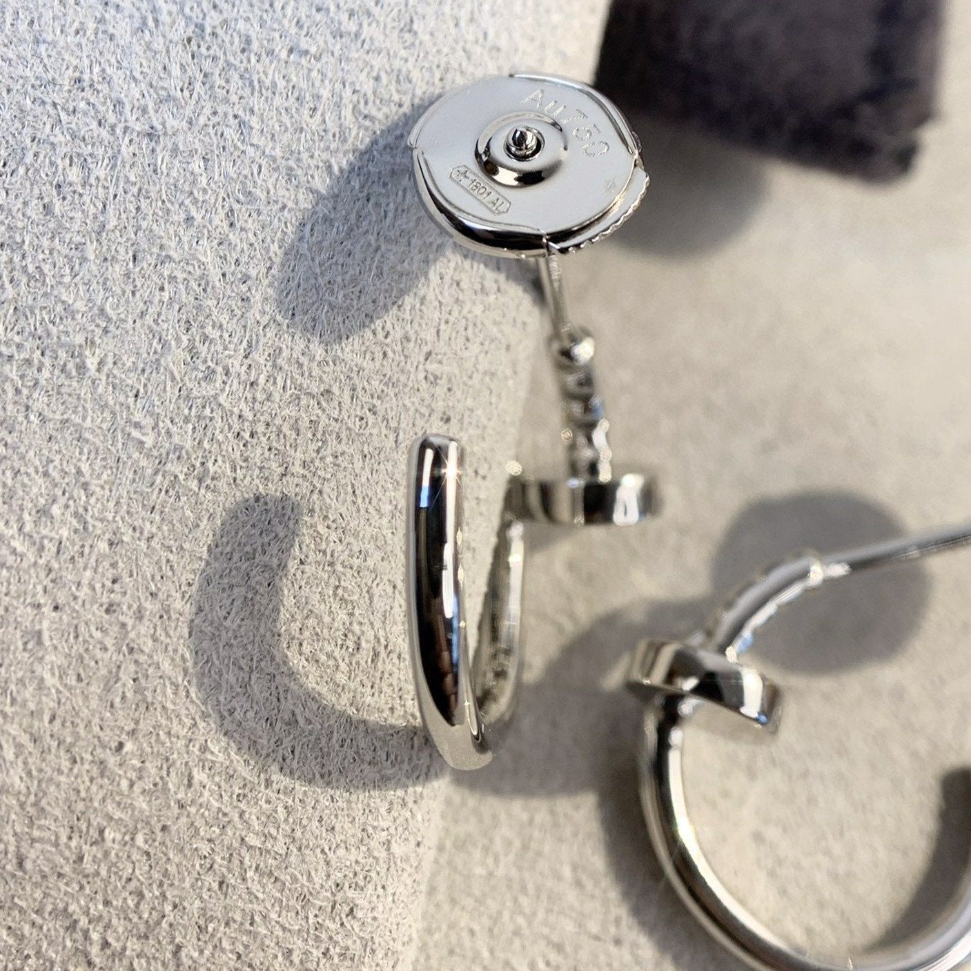 [ECHO ]JUSTE EARRINGS SILVER