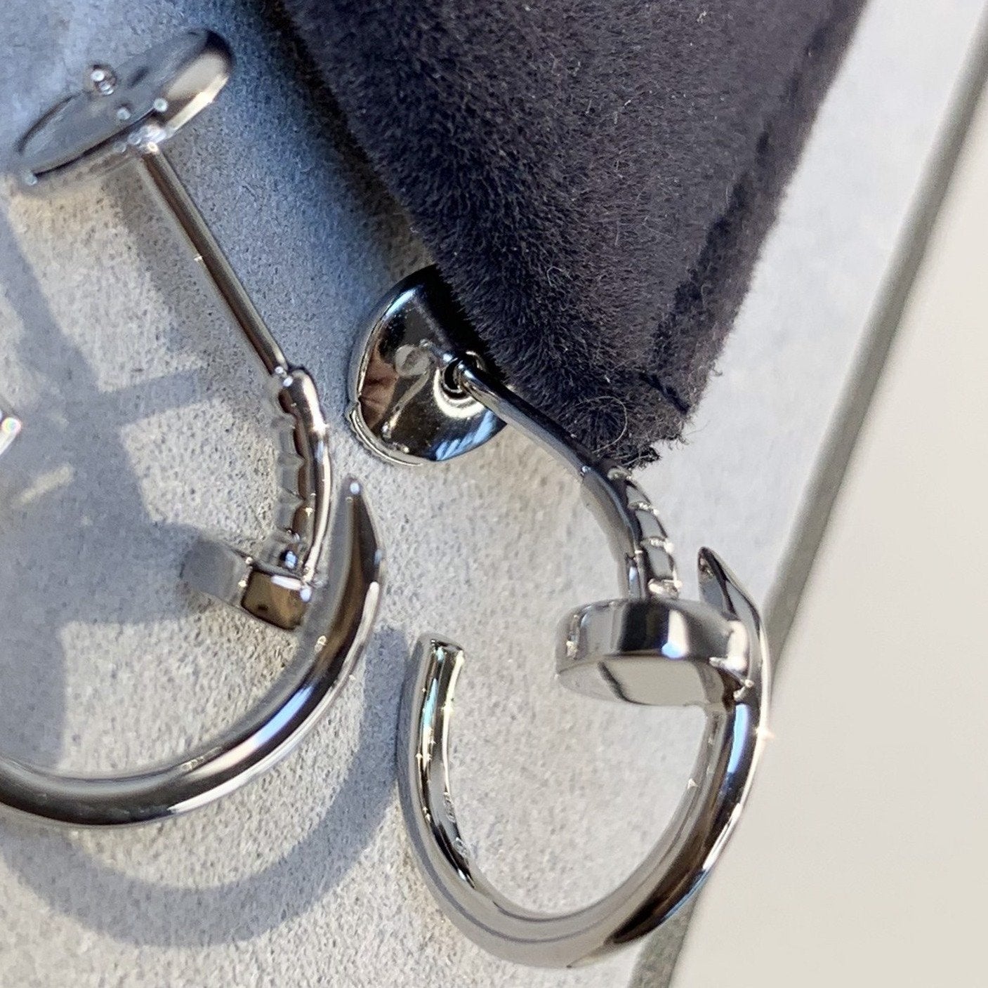 [ECHO ]JUSTE EARRINGS SILVER