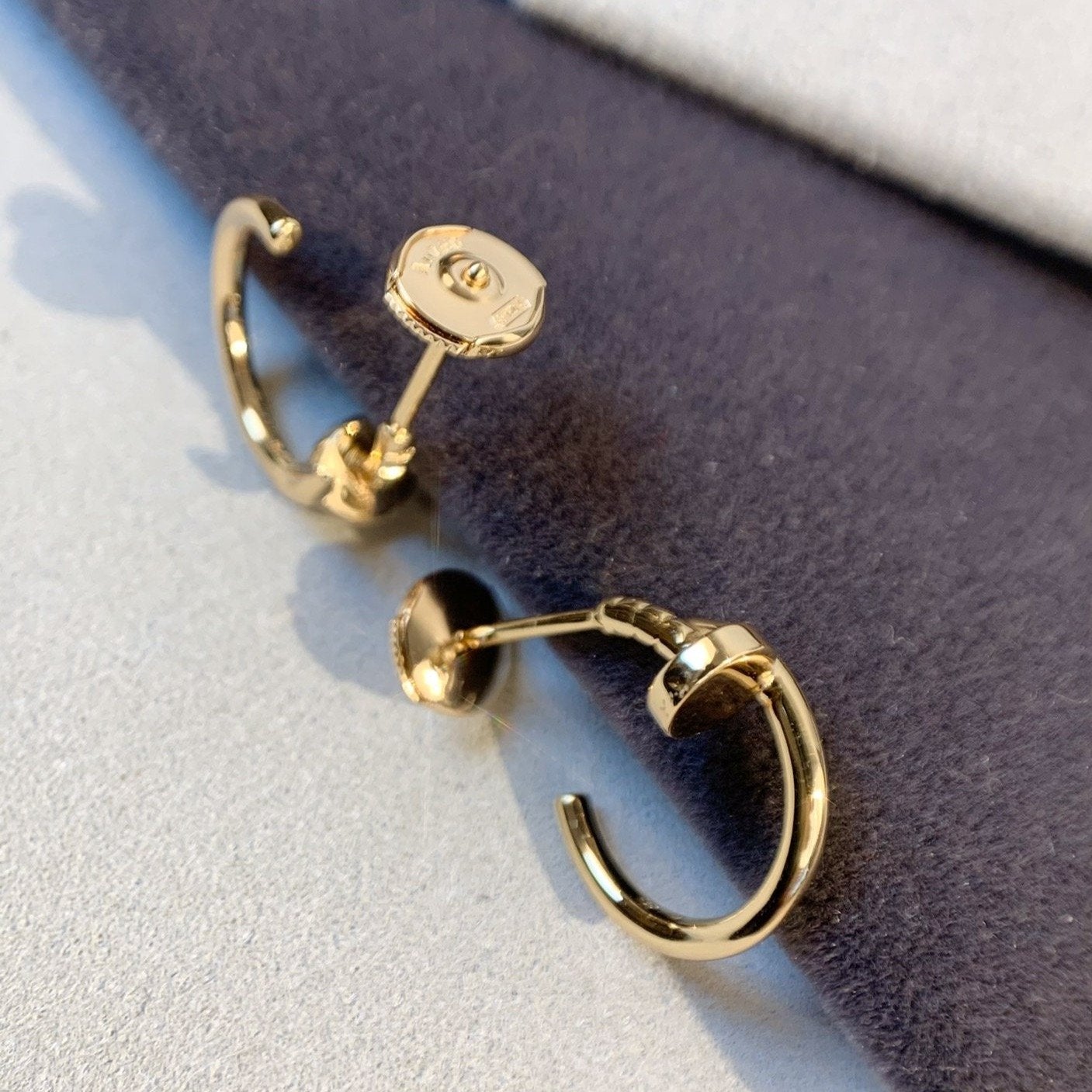 [ECHO ]JUSTE EARRINGS PINK GOLD
