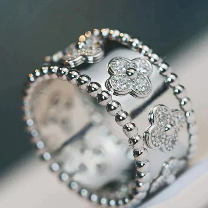 [ECHO ]CLOVER KALEIDOSCOPE RING 10MM
