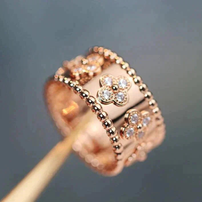 [ECHO ]CLOVER KALEIDOSCOPE RING 10MM