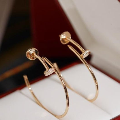 [ECHO ]JUSTE EARRINGS DIAMONDS 1.8MM