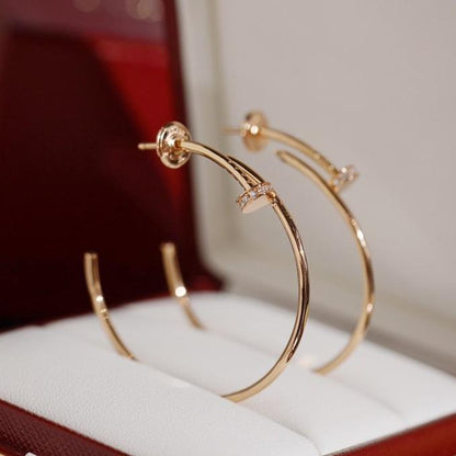 [ECHO ]JUSTE EARRINGS DIAMONDS 1.8MM