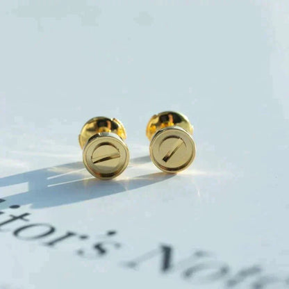 [ECHO ]LOVE EARRINGS GOLD 10MM