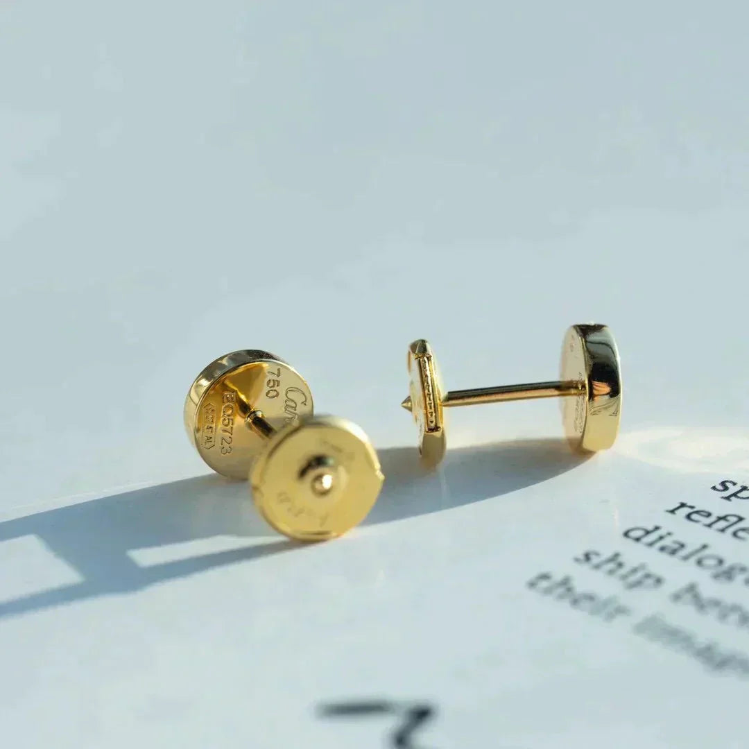 [ECHO ]LOVE EARRINGS GOLD 10MM