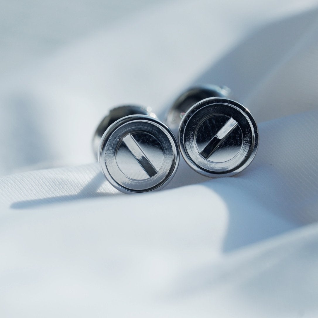 [ECHO ]LOVE EARRINGS SILVER 10MM