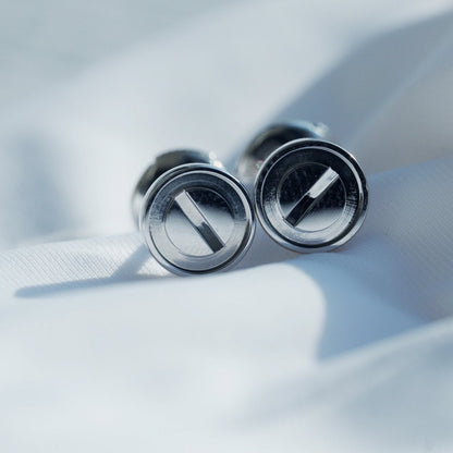 [ECHO ]LOVE EARRINGS SILVER 10MM