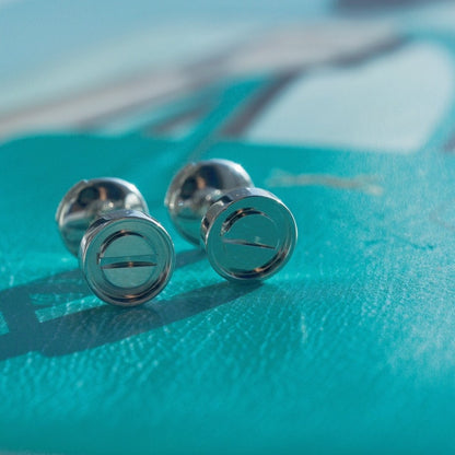 [ECHO ]LOVE EARRINGS SILVER 10MM