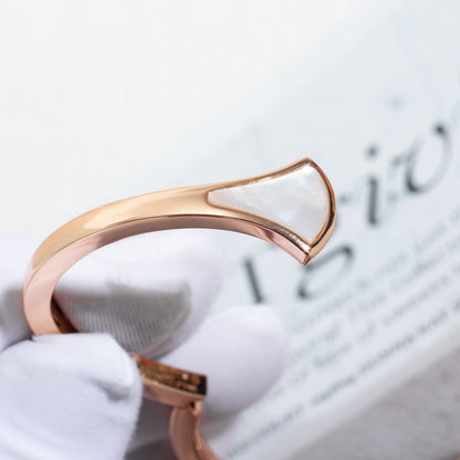 [ECHO ]DREAM BRACELET OPEN PINK GOLD MOP