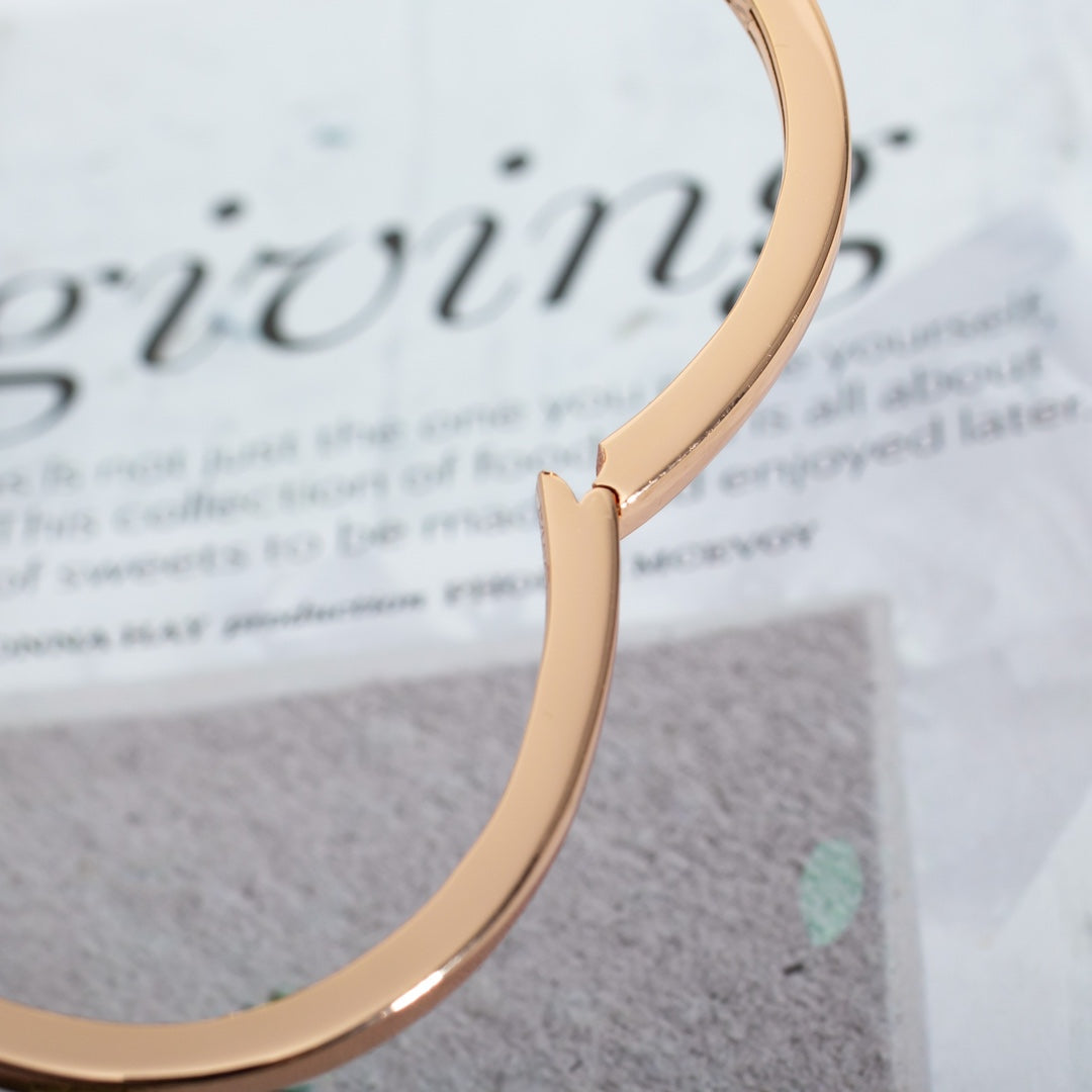 [ECHO ]DREAM BRACELET OPEN PINK GOLD MOP DIAMOND