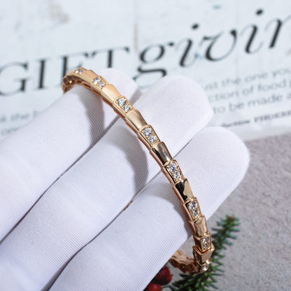 [ECHO ]SERPENTI BRACELET PINK GOLD DIAMOND