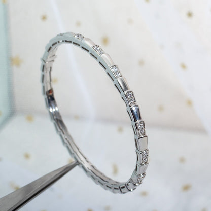 [ECHO ]SERPENTI BRACELET SILVER DIAMOND