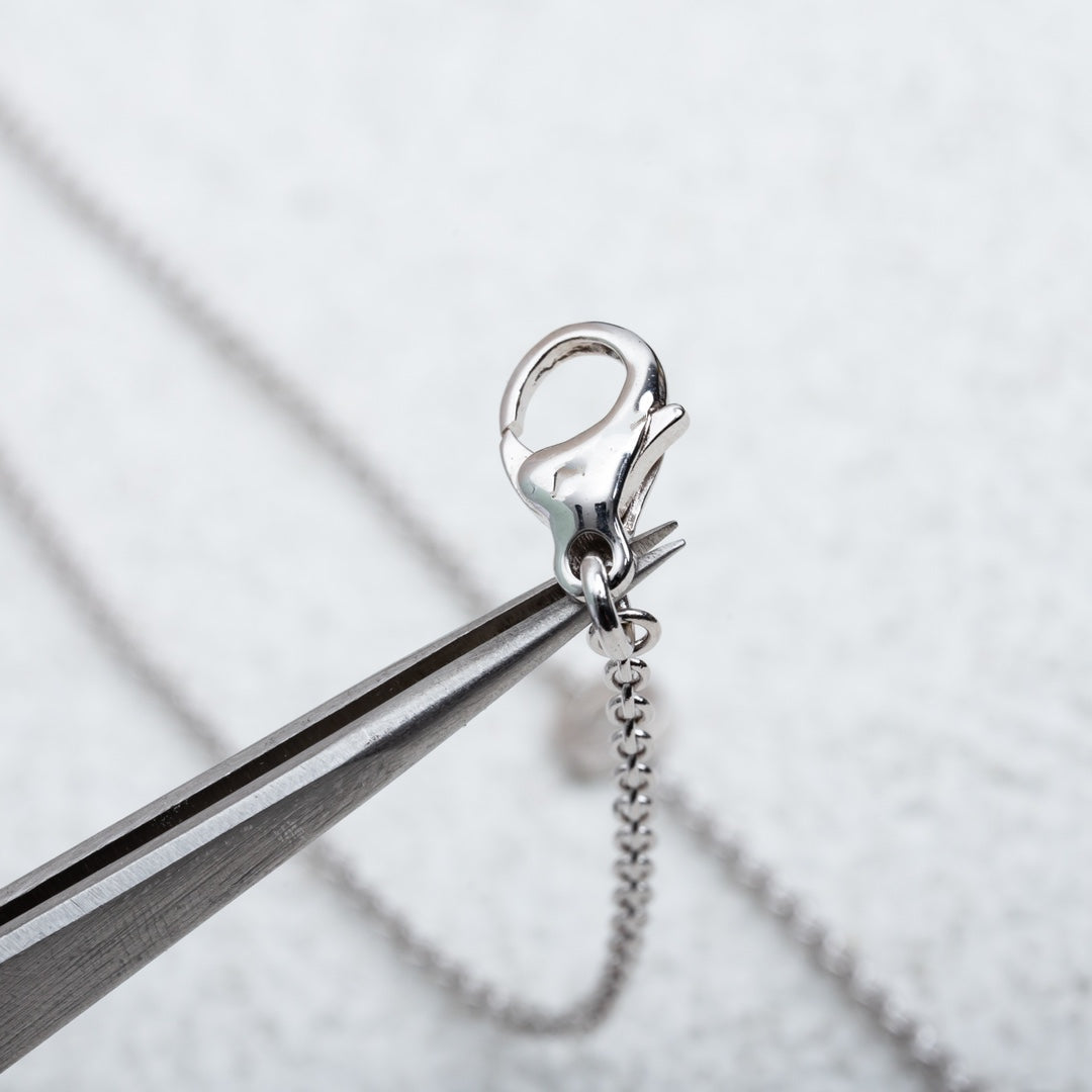 [ECHO ]PARENTESI NECKLACE SILVER