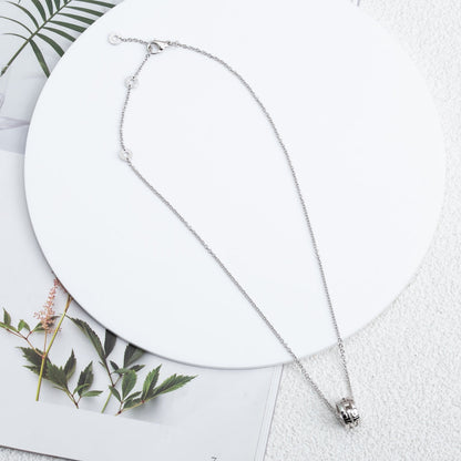 [ECHO ]PARENTESI NECKLACE SILVER
