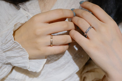 [ECHO ]LOVE RING 2.65MM DIAMOND
