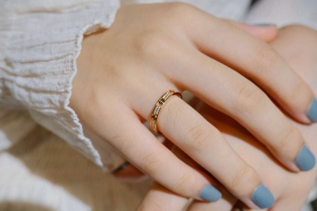 [ECHO ]LOVE RING 2.65MM DIAMOND