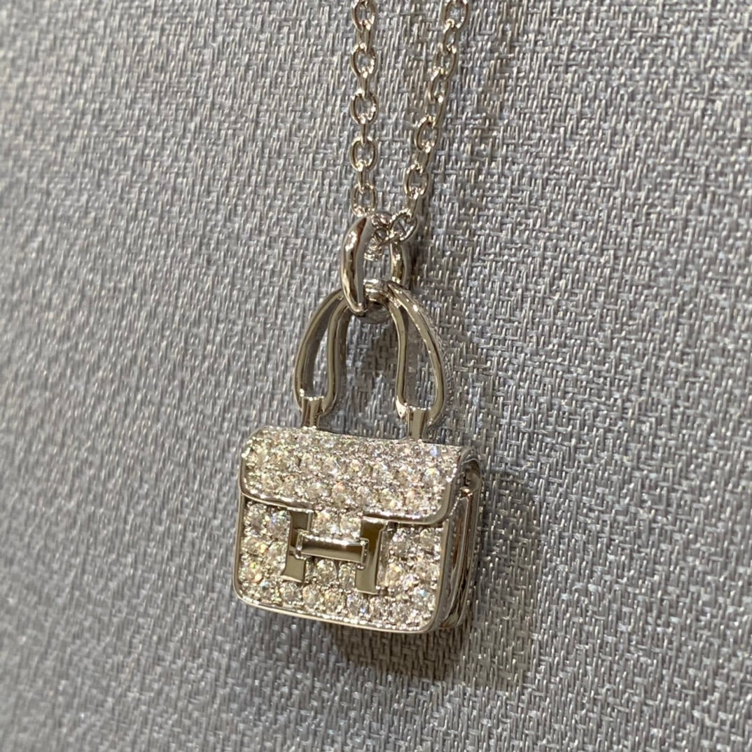 [ECHO ]CONSTANCE PEDANT DIAMOND NECKLACE