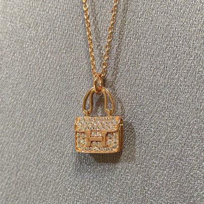 [ECHO ]CONSTANCE PEDANT DIAMOND NECKLACE
