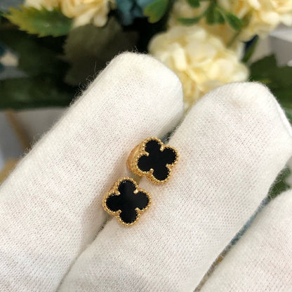 [ECHO ]CLOVER MINI GOLD EARRINGS